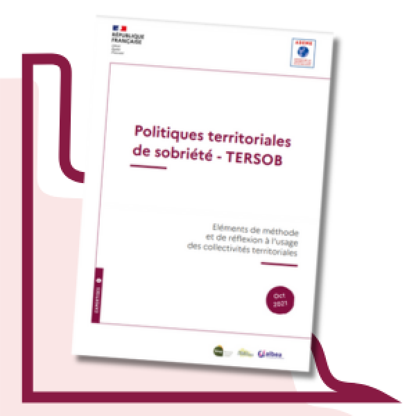 Guide ADEME : "Politiques territoriales de sobriété"