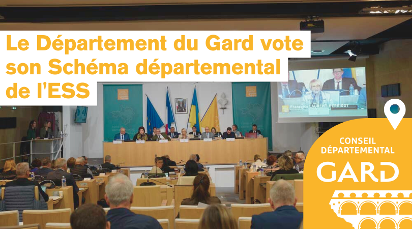 Le Département du Gard vote son Schéma départemental de l'ESS