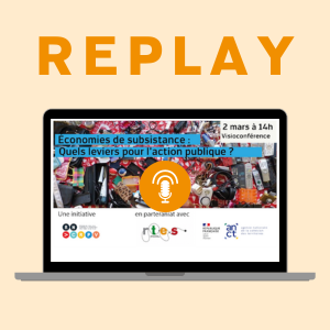 Webinaire "Économies de subsistance : quels leviers pour l’action publique ?"