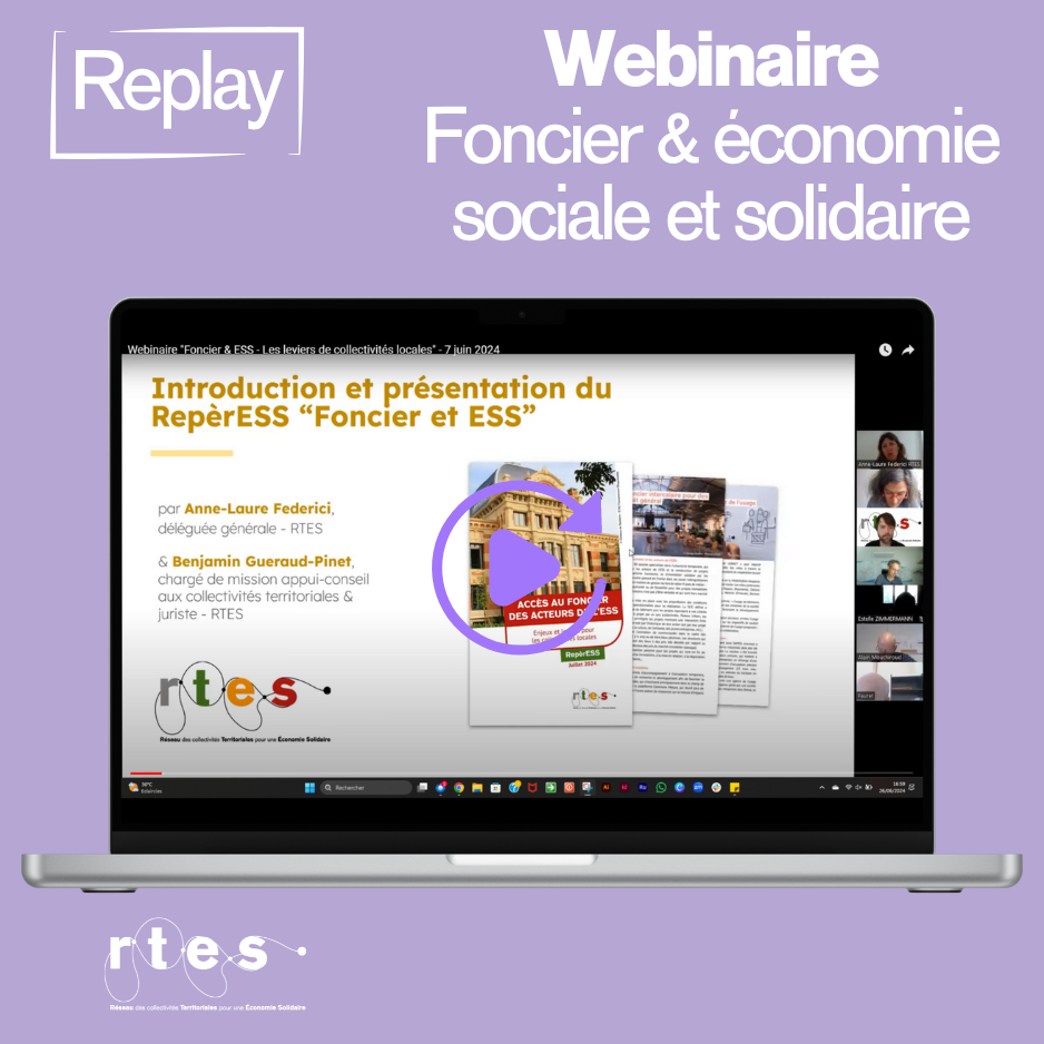 RTES webinaire foncier
