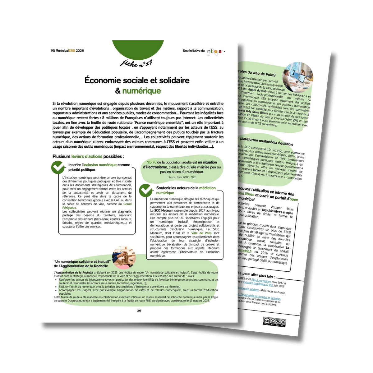 Kit MunicipalESS | Fiche 17 : Économie sociale et solidaire & numérique
