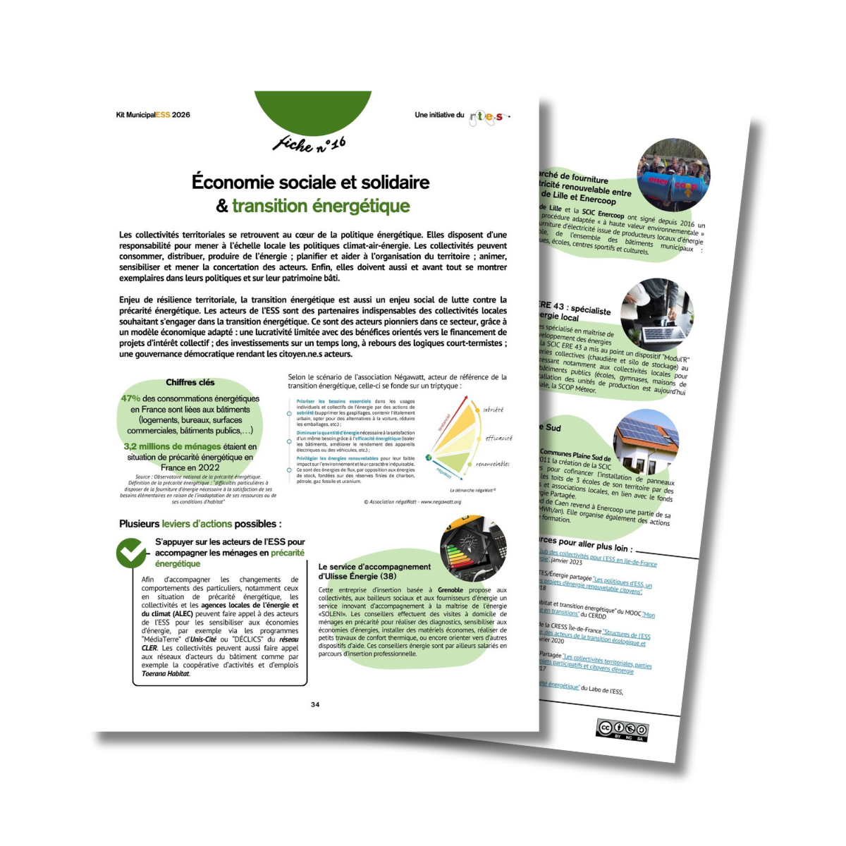 Kit MunicipalESS | Fiche 16 : Économie sociale et solidaire & transition énergétique