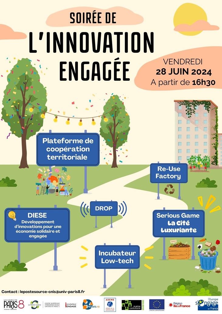 Soirée de l'innovation sociale Paris 8