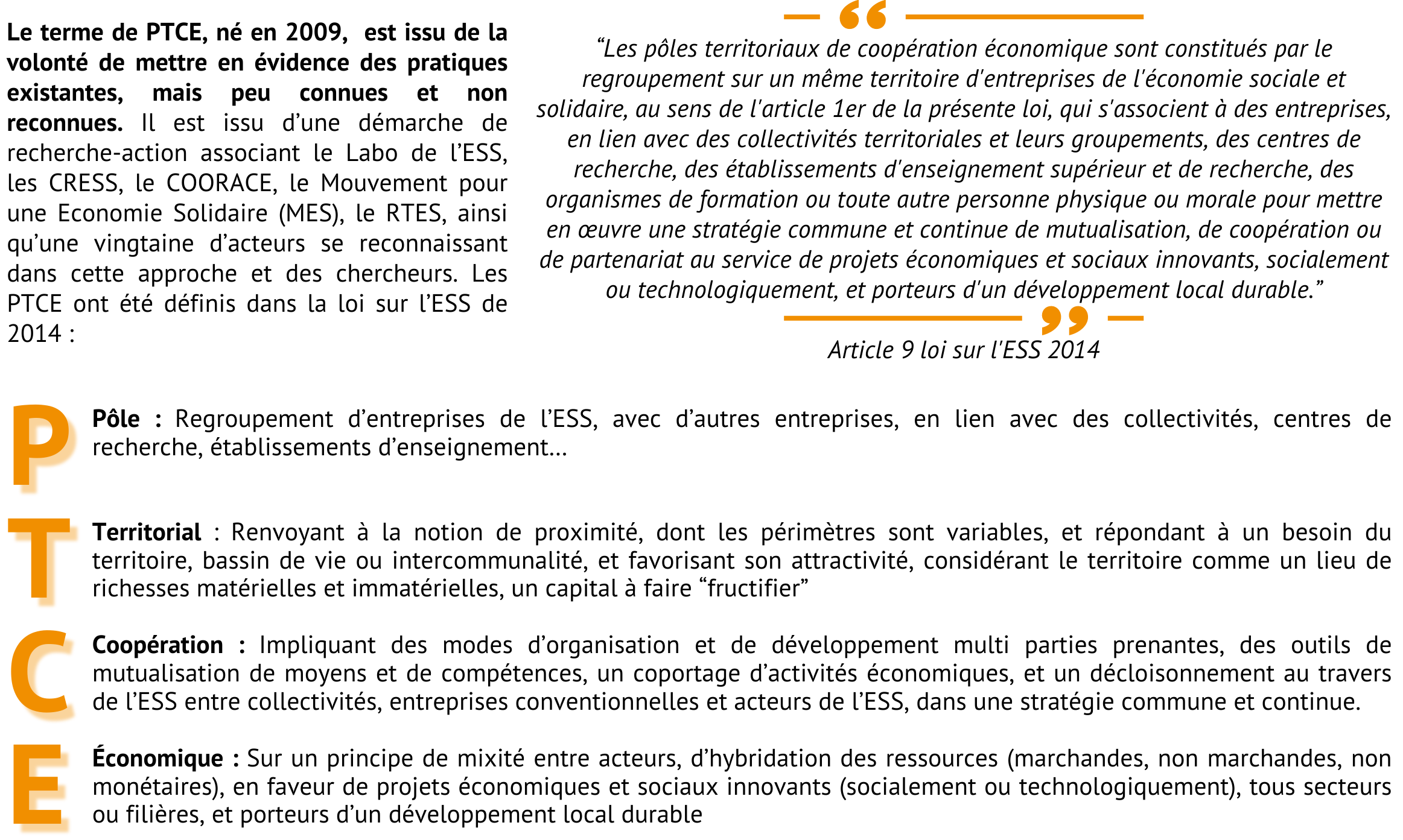 Image issue du Points de RepèrESS "PTCE & Collectivités"