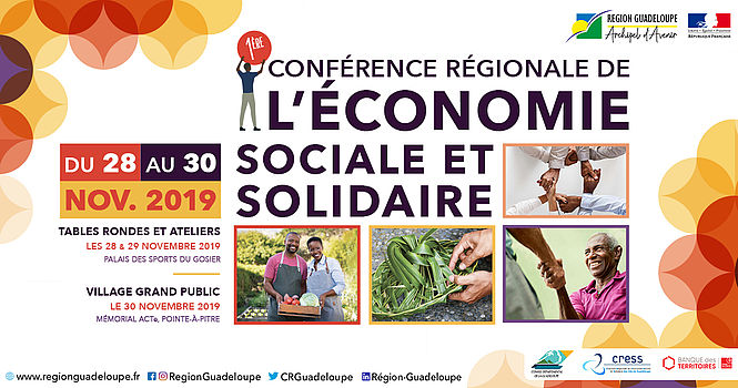 Affiche conférence régionale Guadeloupe