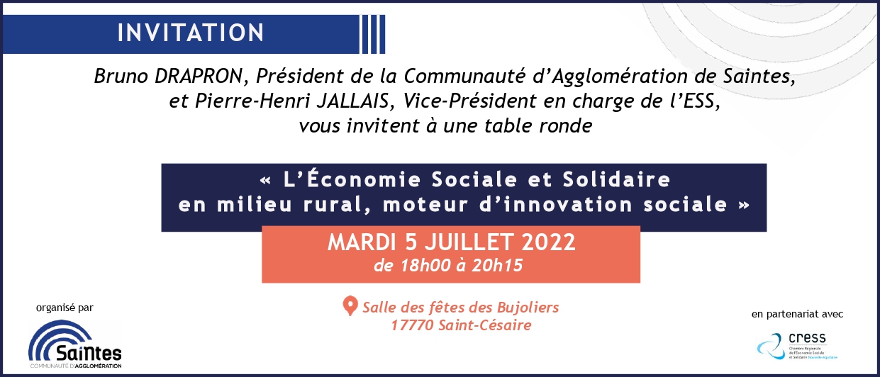 Invitation président CA Saintes 5 juillet