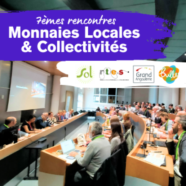 Plus d'une centaine de participant.e.s aux 7èmes rencontres Monnaies Locales & Collectivités à Angoulême !