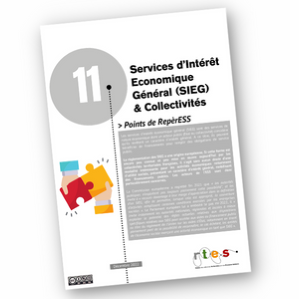  Points de RepèrESS "Services d'Intérêt Economique Général & Collectivités"