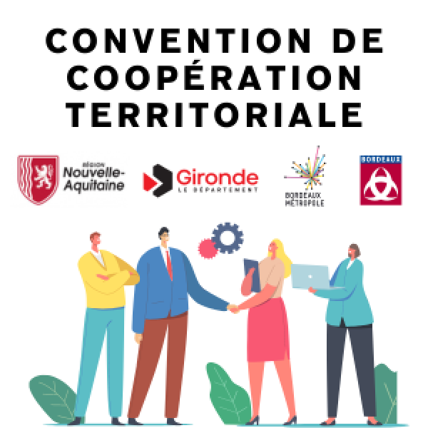 Convention de coopération territoriale pour l'ESS - Nouvelle-Aquitaine - Métropole et Ville de Bordeaux - Gironde
