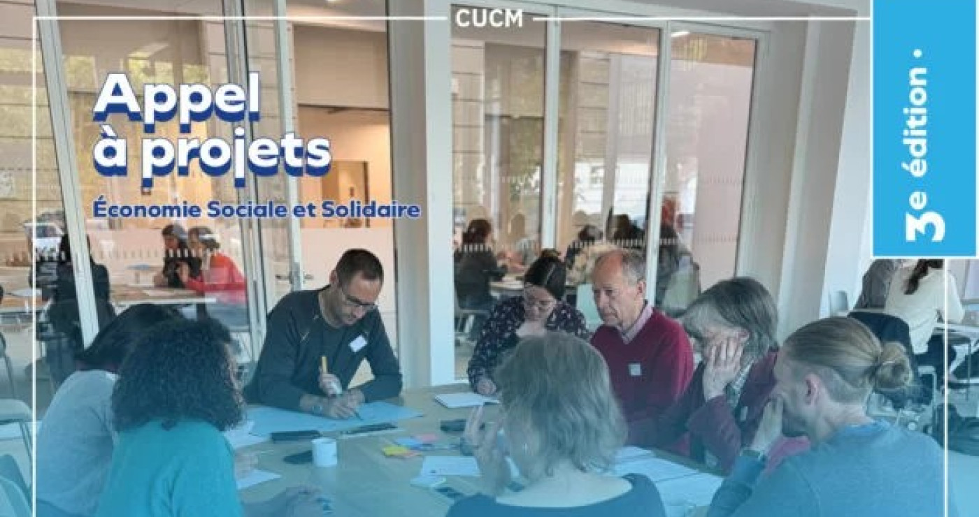 La 3ème édition de l'appel à projets ESS de la Communauté Urbaine Creusot Montceau est lancée !