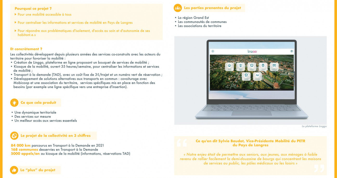 Le Pays de Langres développe la mobilité rurale