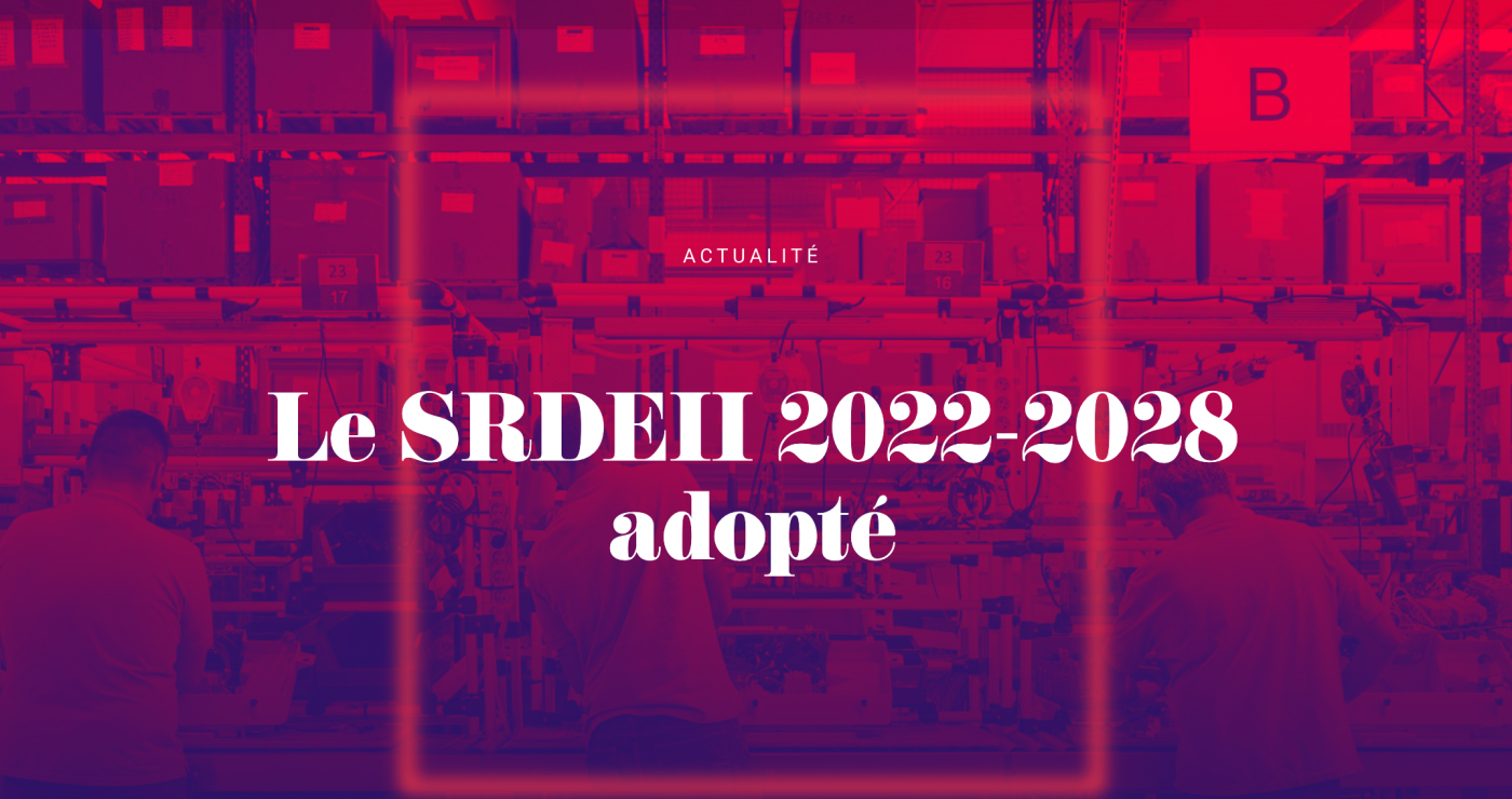 La Région Nouvelle-Aquitaine adopte son SRDEII 2022-2028