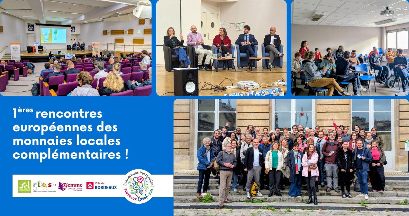 Franc succès des rencontres européennes des monnaies locales à Bordeaux !