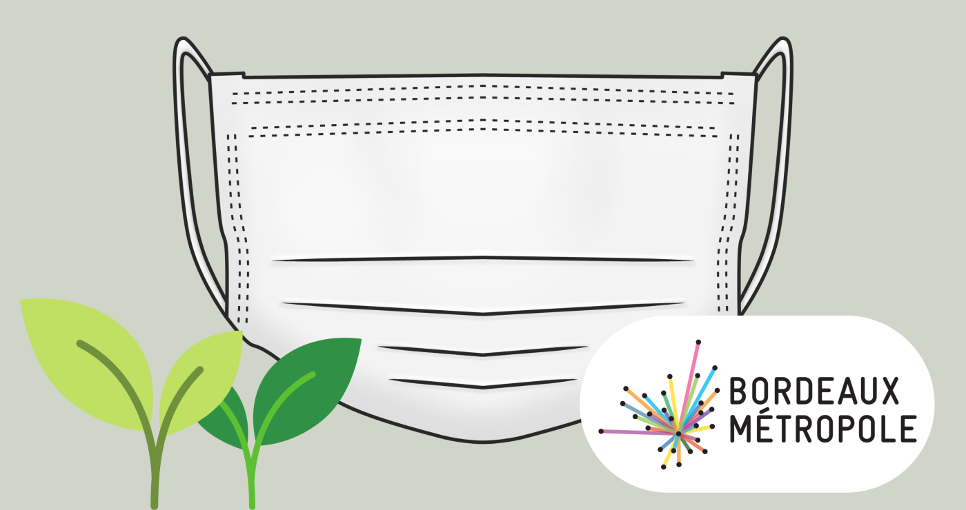 Bordeaux Métropole initie la création d’un masque biodégradable