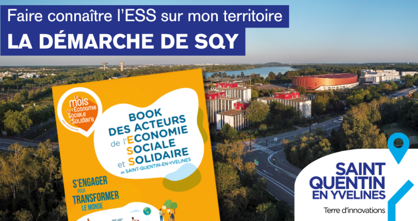 Faire connaître l'ESS sur mon territoire : les actions mises en place par Saint-Quentin-en-Yvelines lors du Mois de l'ESS