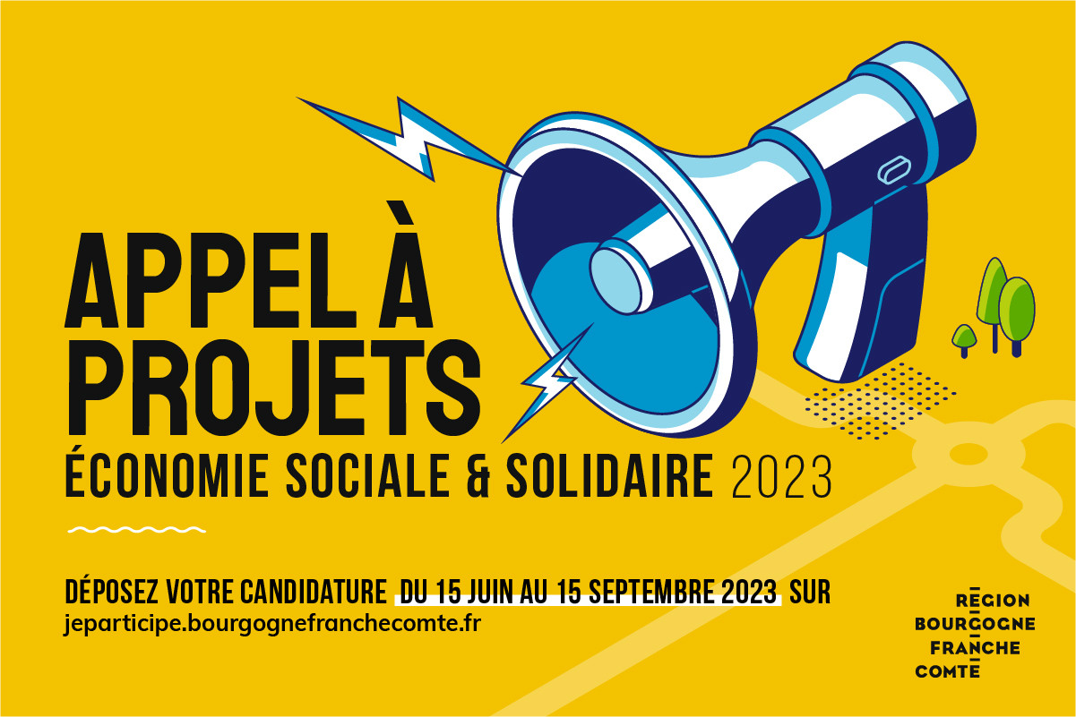 La Région Bourgogne Franche-Comté lance un appel à projets ESS, avec 22 000€ à la clé