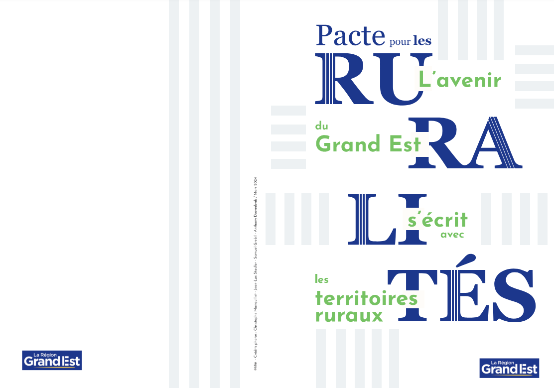 La Région Grand Est adopte son second Pacte pour les Ruralités
