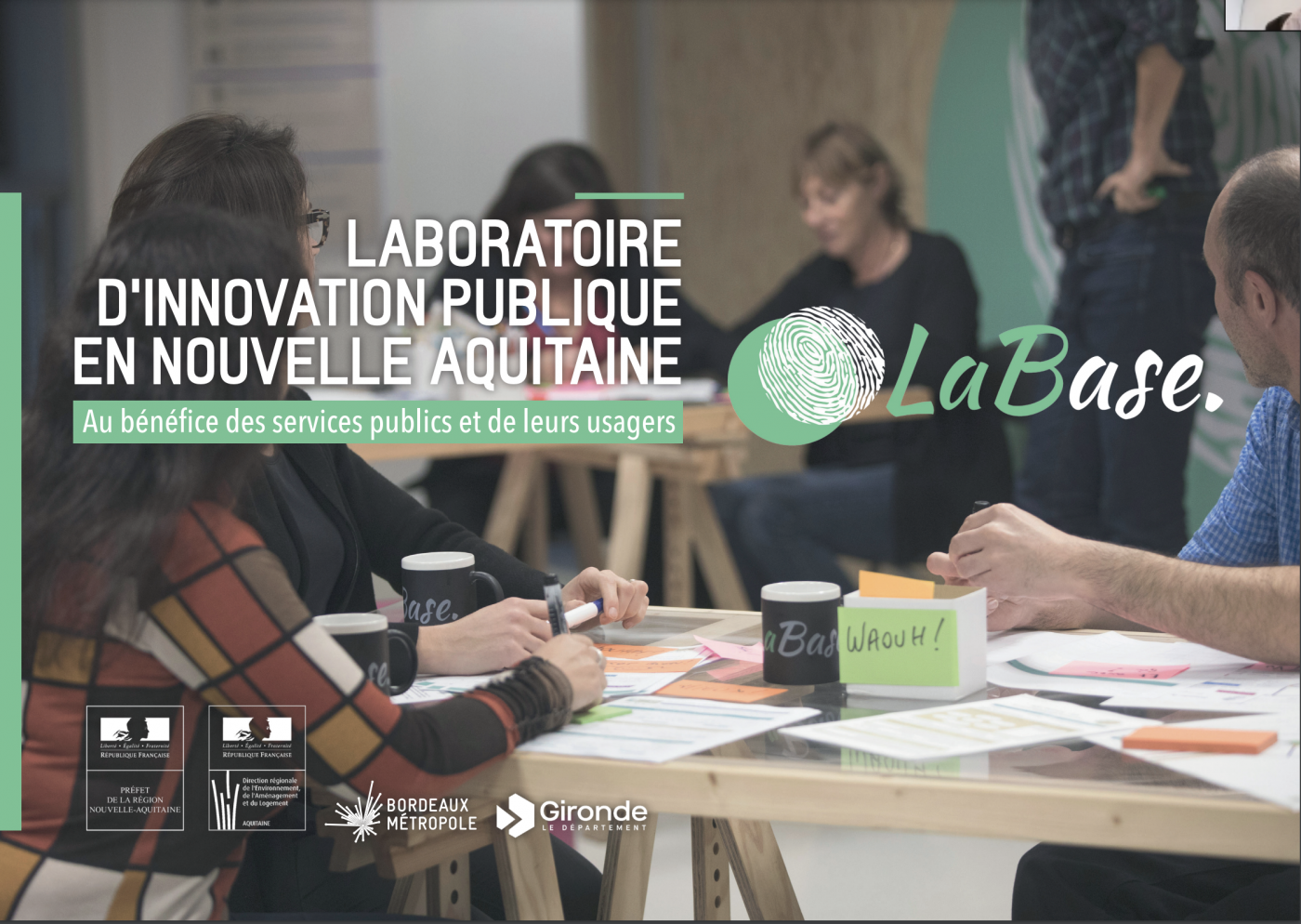La Gironde et Bordeaux Métropole lancent LaBase, un laboratoire d’innovation publique territoriale