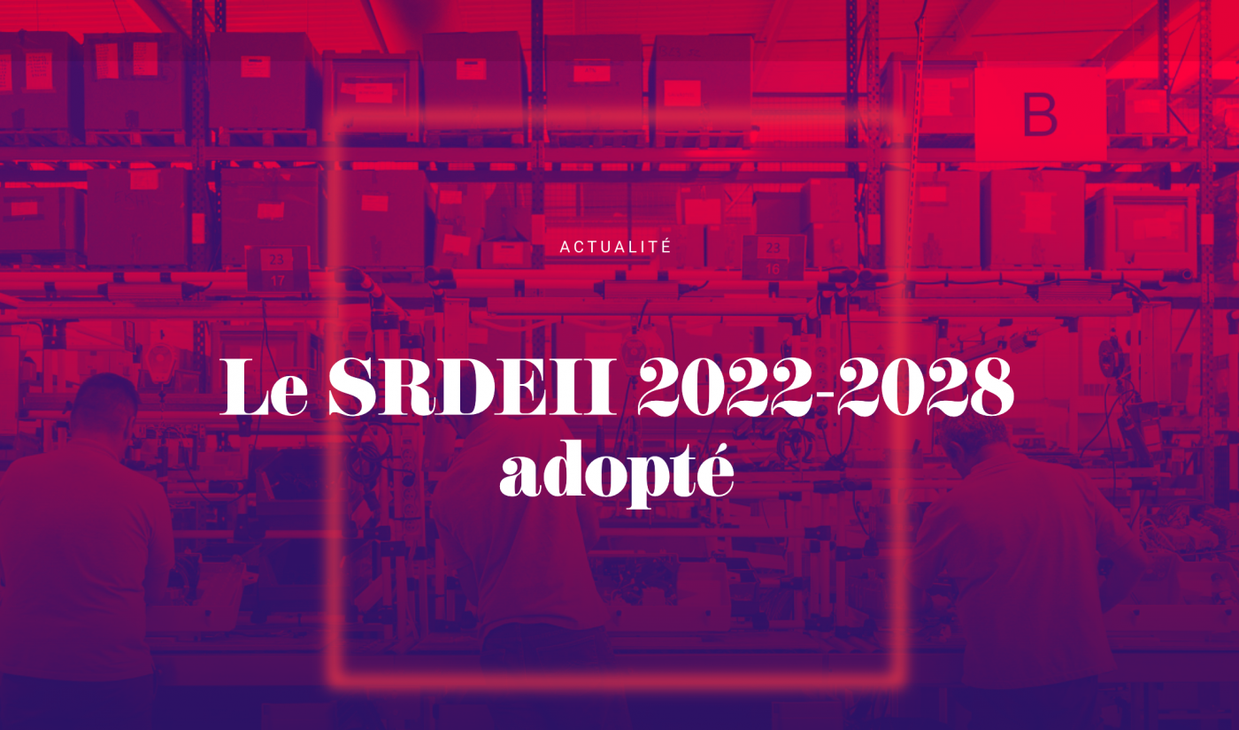 La Région Nouvelle-Aquitaine adopte son SRDEII 2022-2028