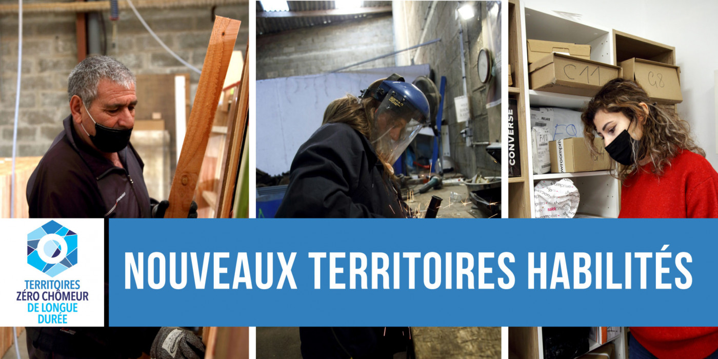 De nouveaux territoires habilités "Territoires Zéro Chômeur Longue Durée", collectivités adhérentes au RTES