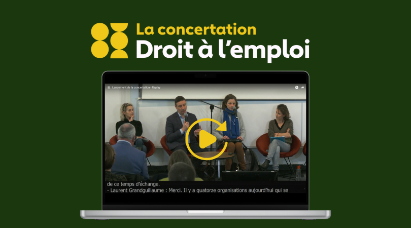 Retour sur le lancement de la concertation pour une loi du droit à l’emploi