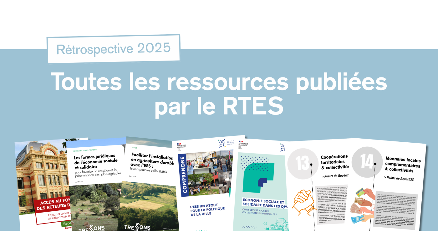 Rétrospective 2025 : Toutes les ressources publiées par le RTES
