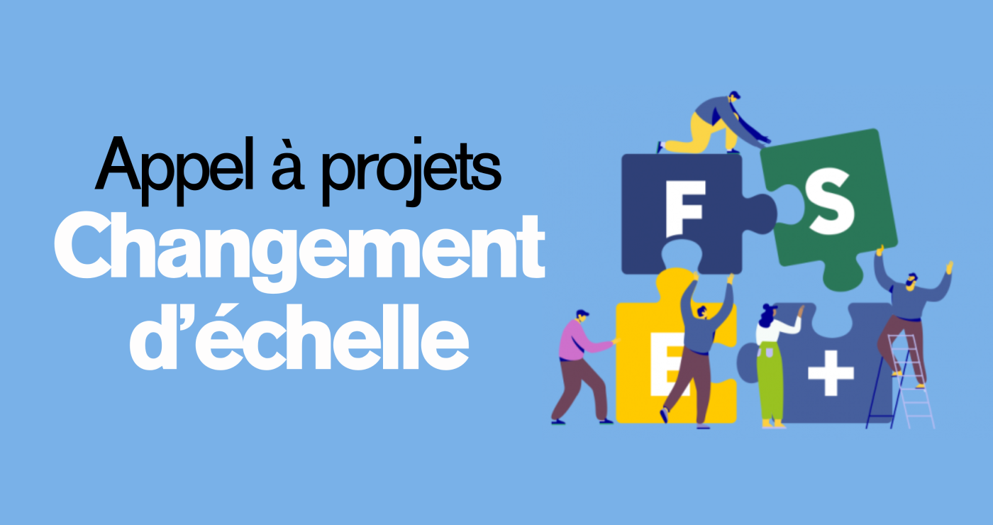 Appel à projets Changement d'échelle FSE +