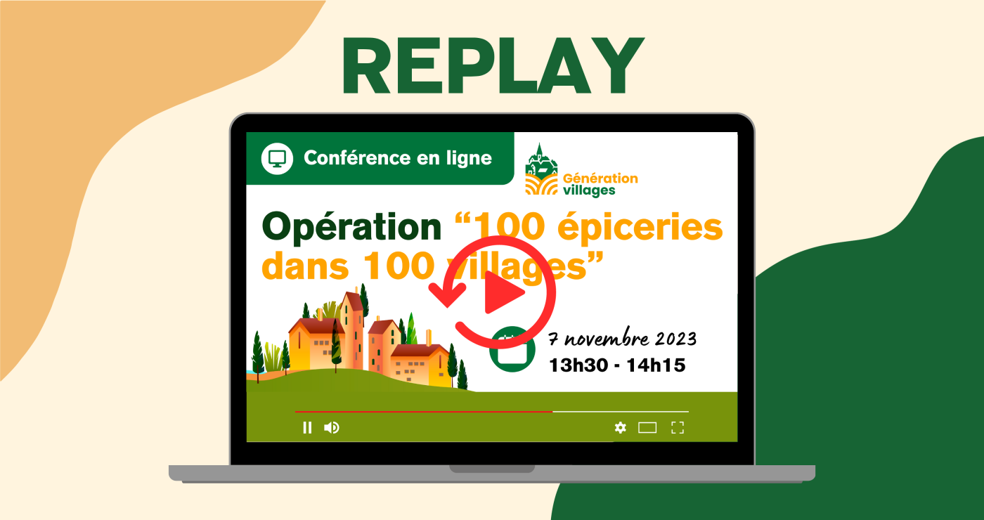 Désertification commerciale : Le collectif Génération Villages lance l'opération "100 épiceries dans 100 villages"