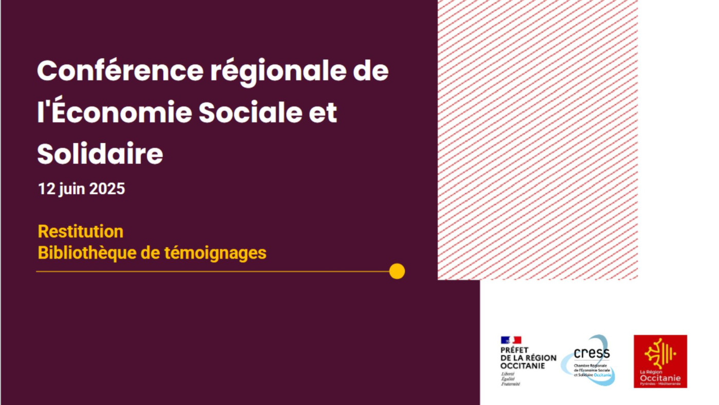 « Réinventons ensemble nos territoires ! » : Retour sur la Conférence régionale de l’ESS en Occitanie