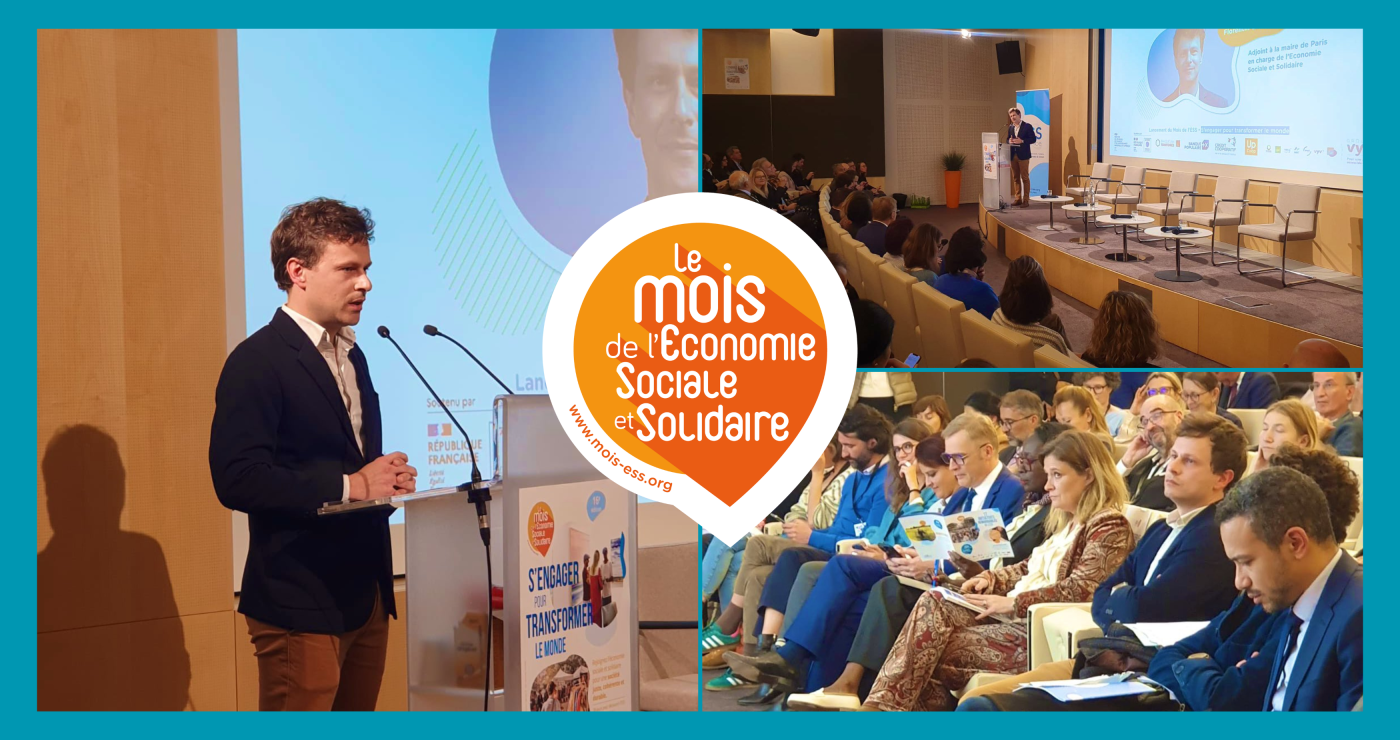 Retour sur l'évènement de lancement du Mois de l'ESS le 6 novembre à Paris