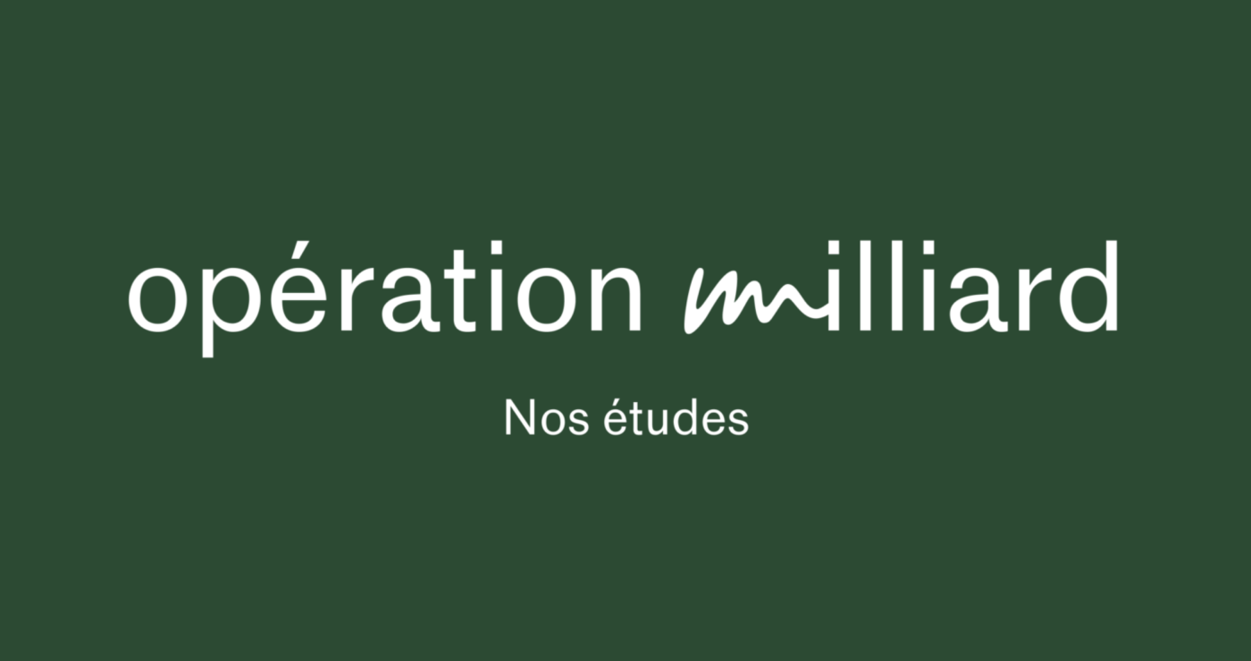 Opération Milliard : découvrez la publication du Grand Recueil !