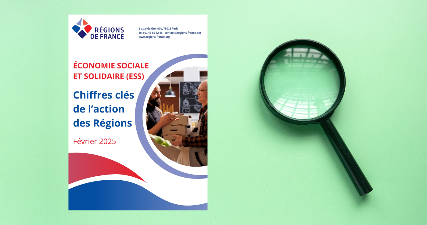 Régions de France publie les résultats de son enquête sur l'action des régions en matière d'ESS
