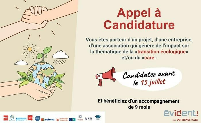 Appel à projets 2023/2024 EVIDENT!, l’incubateur de projets d’innovation sociale en Hauts-de-France
