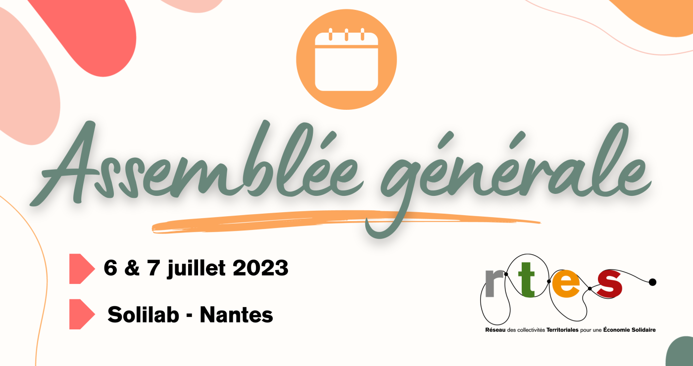 Assemblée générale 2023 du RTES - 6 & 7 juillet à Nantes