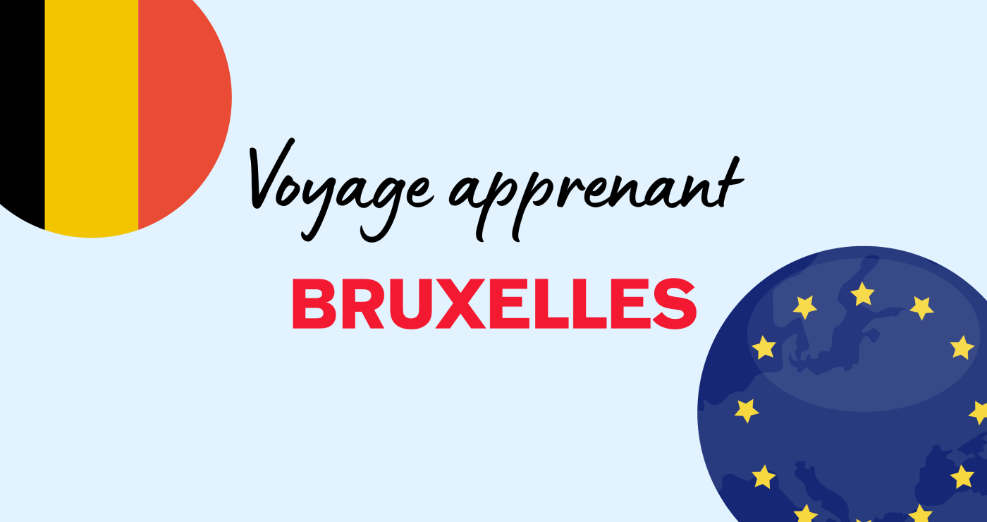 Sondage voyage apprenant Bruxelles